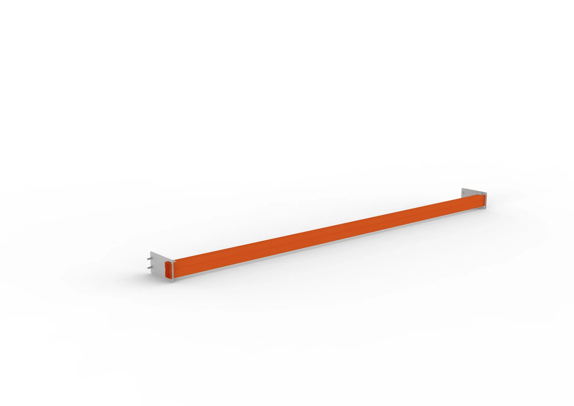 MULTIPAL S push-trough back stop heavy 2700 Clear Distance 100 RAL 2001 / galv