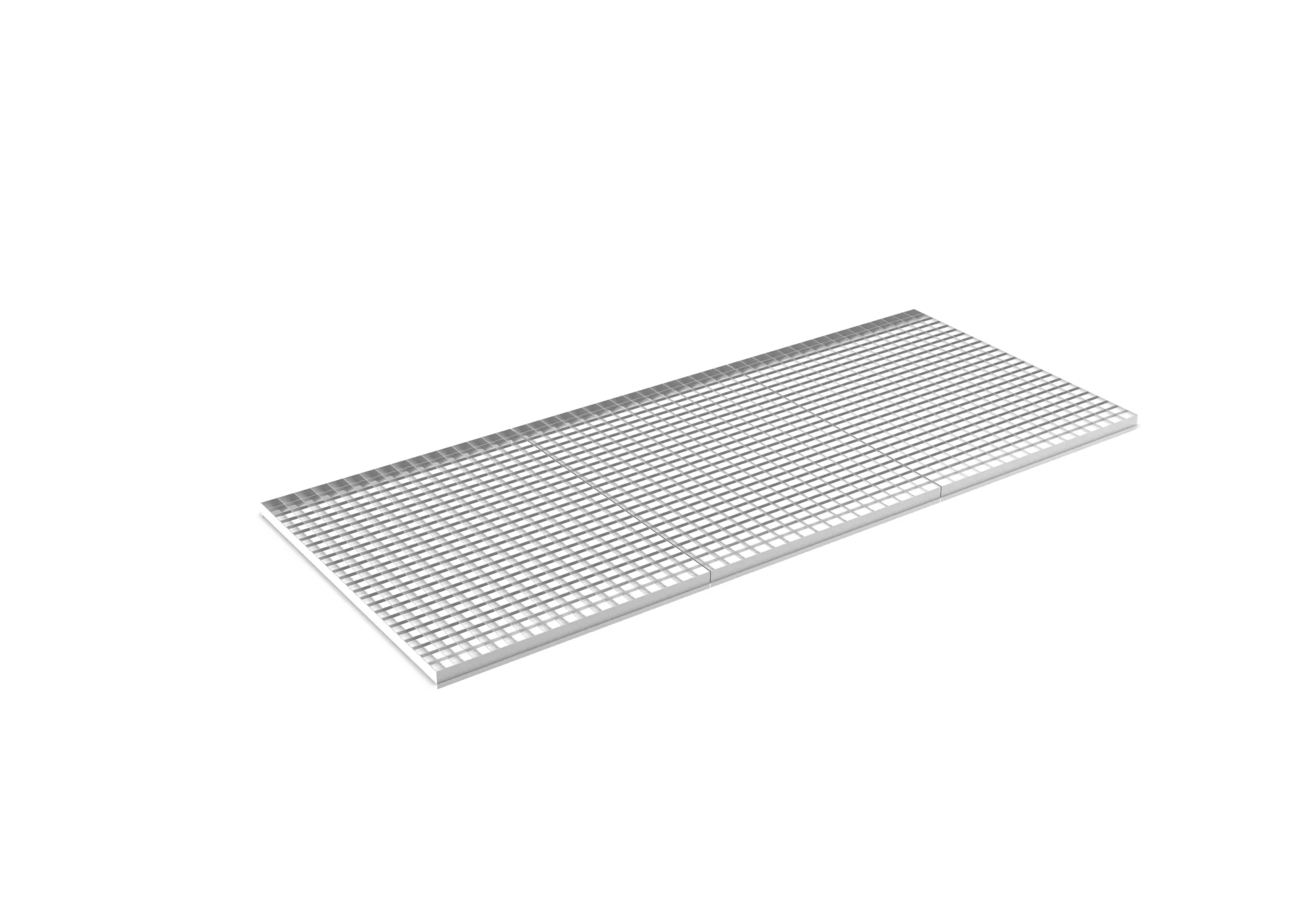 Mesh deck panel, support rod 40 x 1,5 2700x1100 mm mul tipal