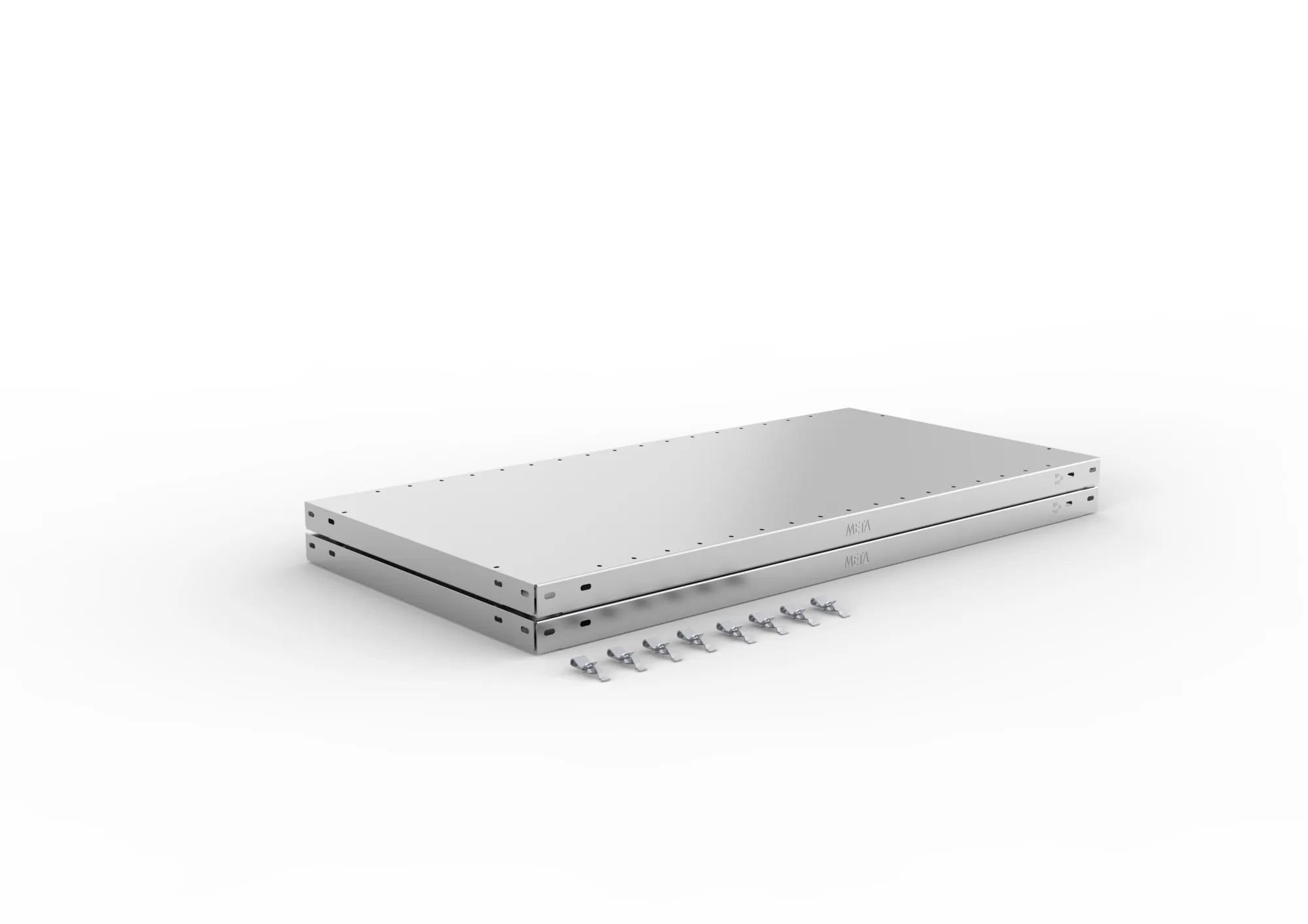 Quick SPLIT 150 2 additional shelves 1000 x 500 galv.