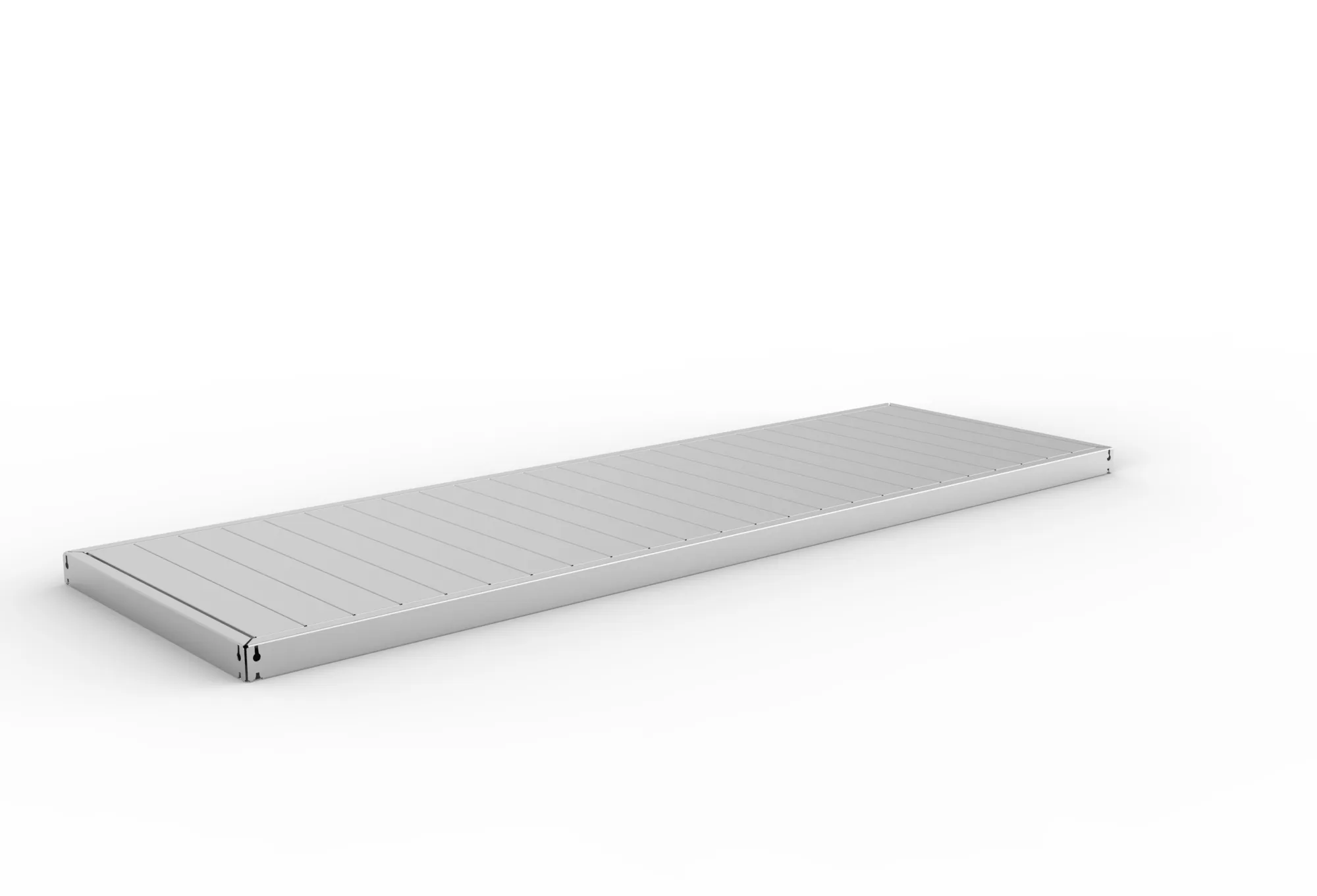 Speed-Rack extra metal inset panel 2500x800 pre-ga lvanised