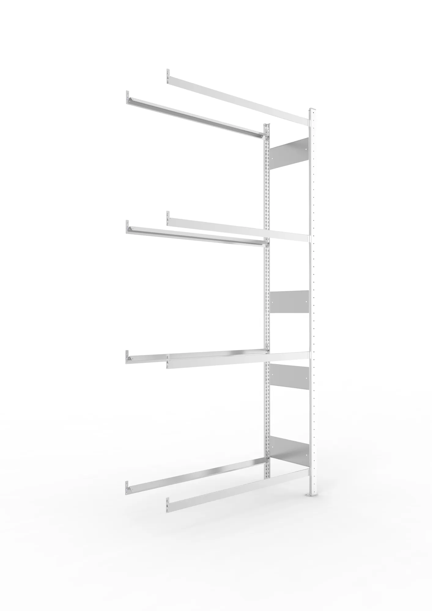 Quick S3 tyre rack Add-on 2500 x 1150 x 400 pre-g alv.