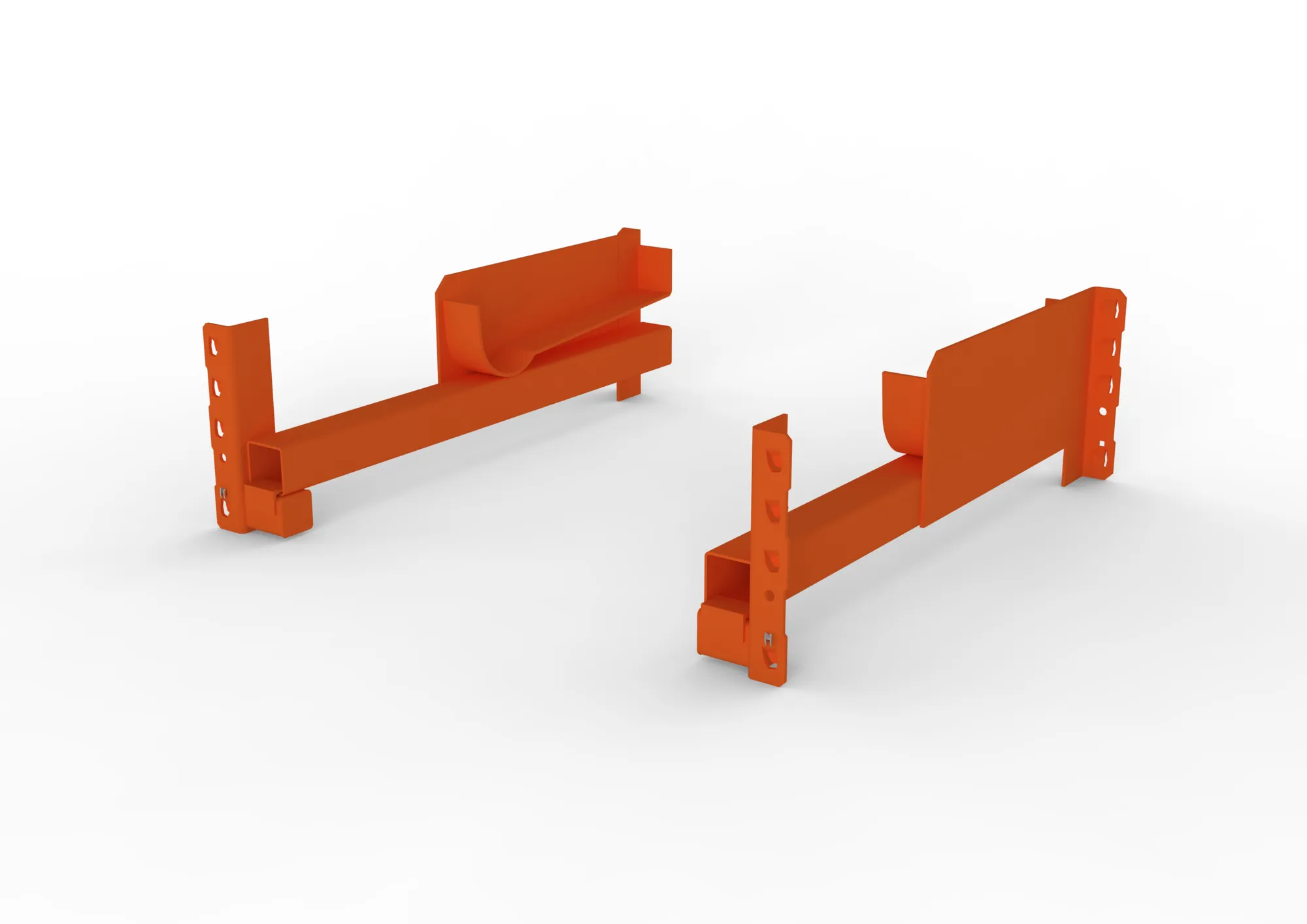 Cable reel holder pair 1100 RAL2001 type 2