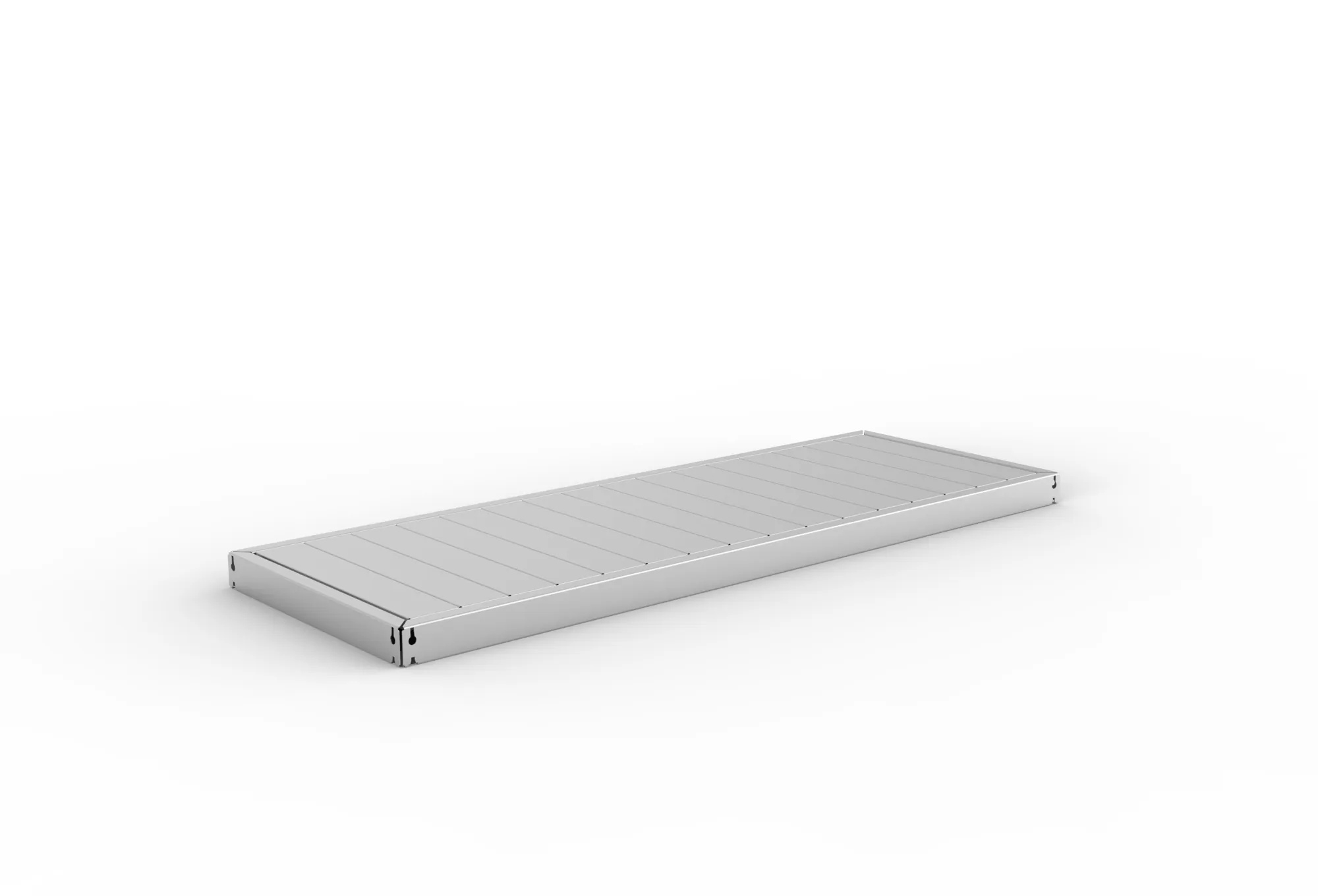 Speed-Rack extra metal inset panel 1700x600 pre-ga lvanised