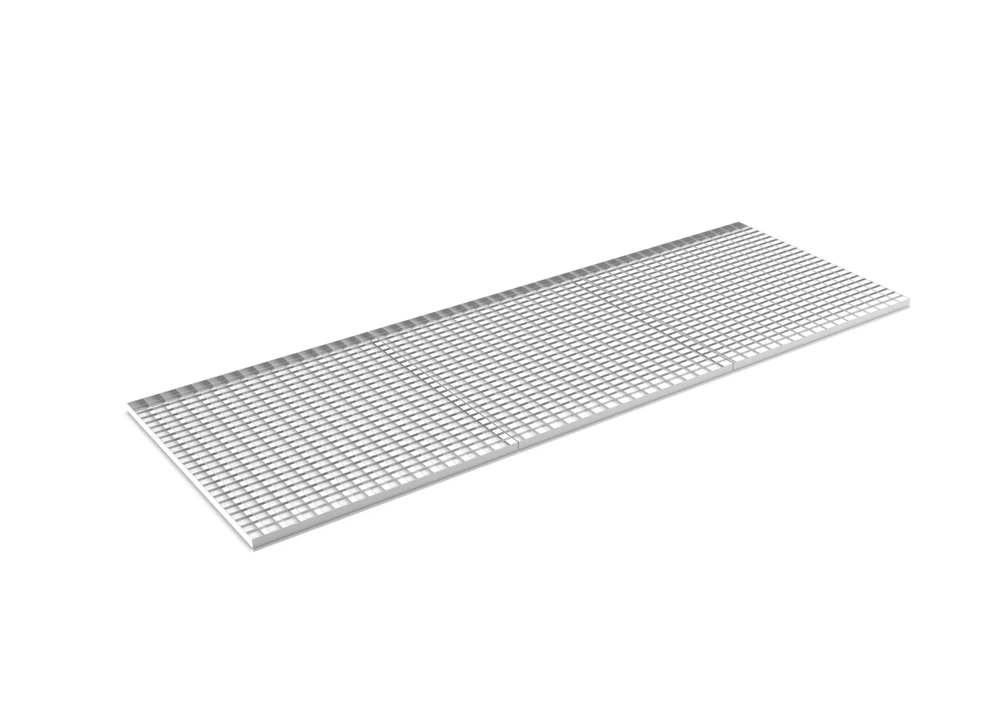 Mesh deck panel, support rod 35/1,7 3300x1100 mm m ultipal