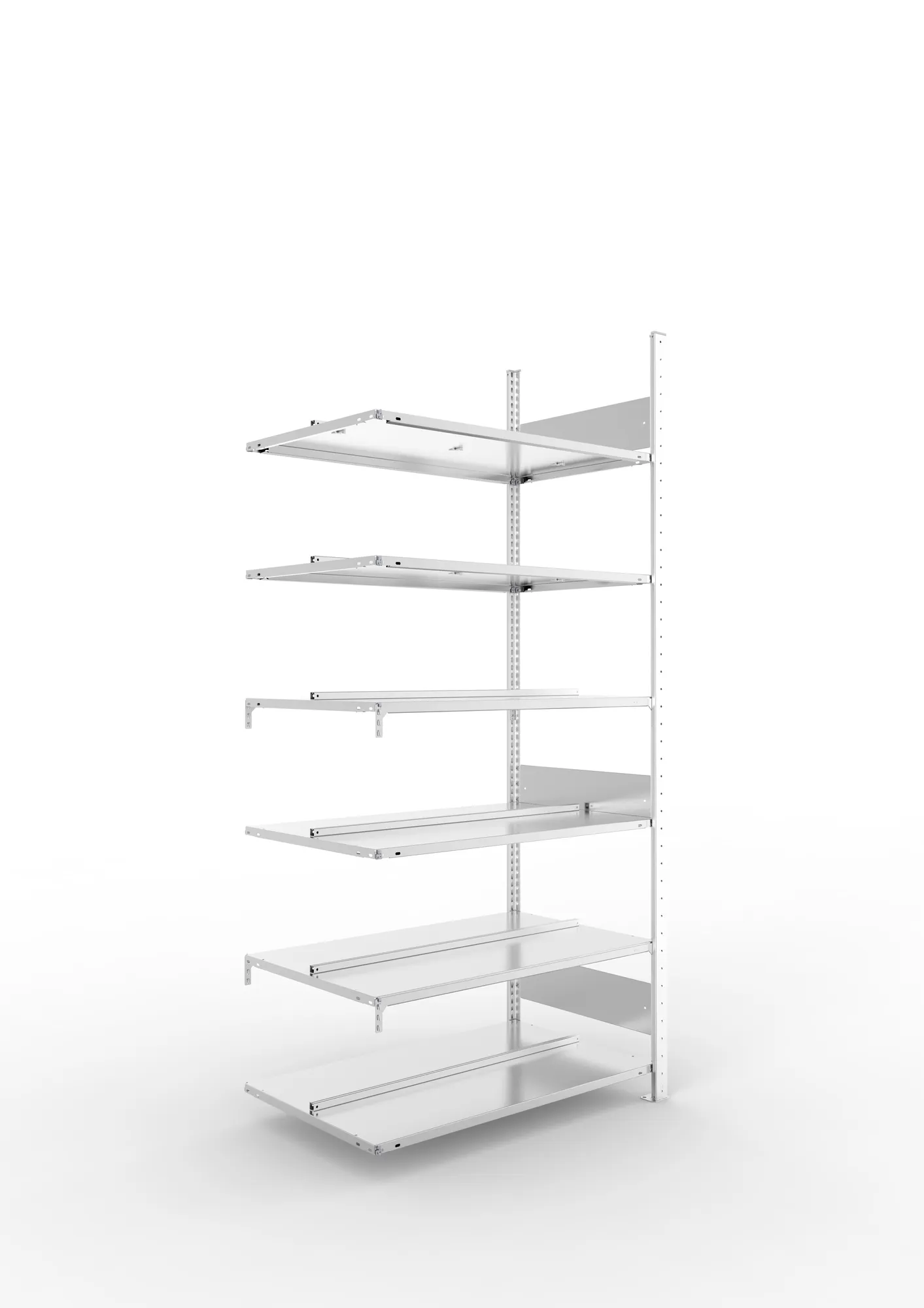 S3 Compact boltless shelv. Add 6xshelv. 2200x1000x 600 galv