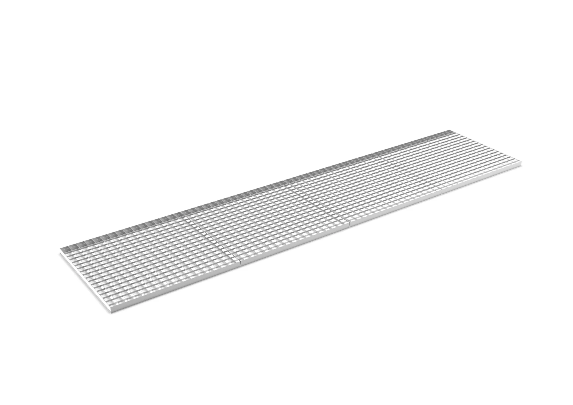 Mesh deck panel, support rod 30/1,7 3600x800 mm multipal