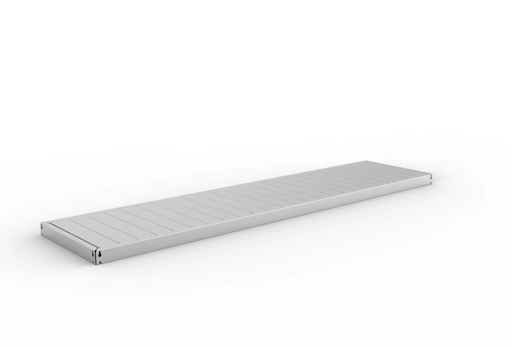 Speed-Rack extra metal inset panel 2500x600 pre-ga lvanised