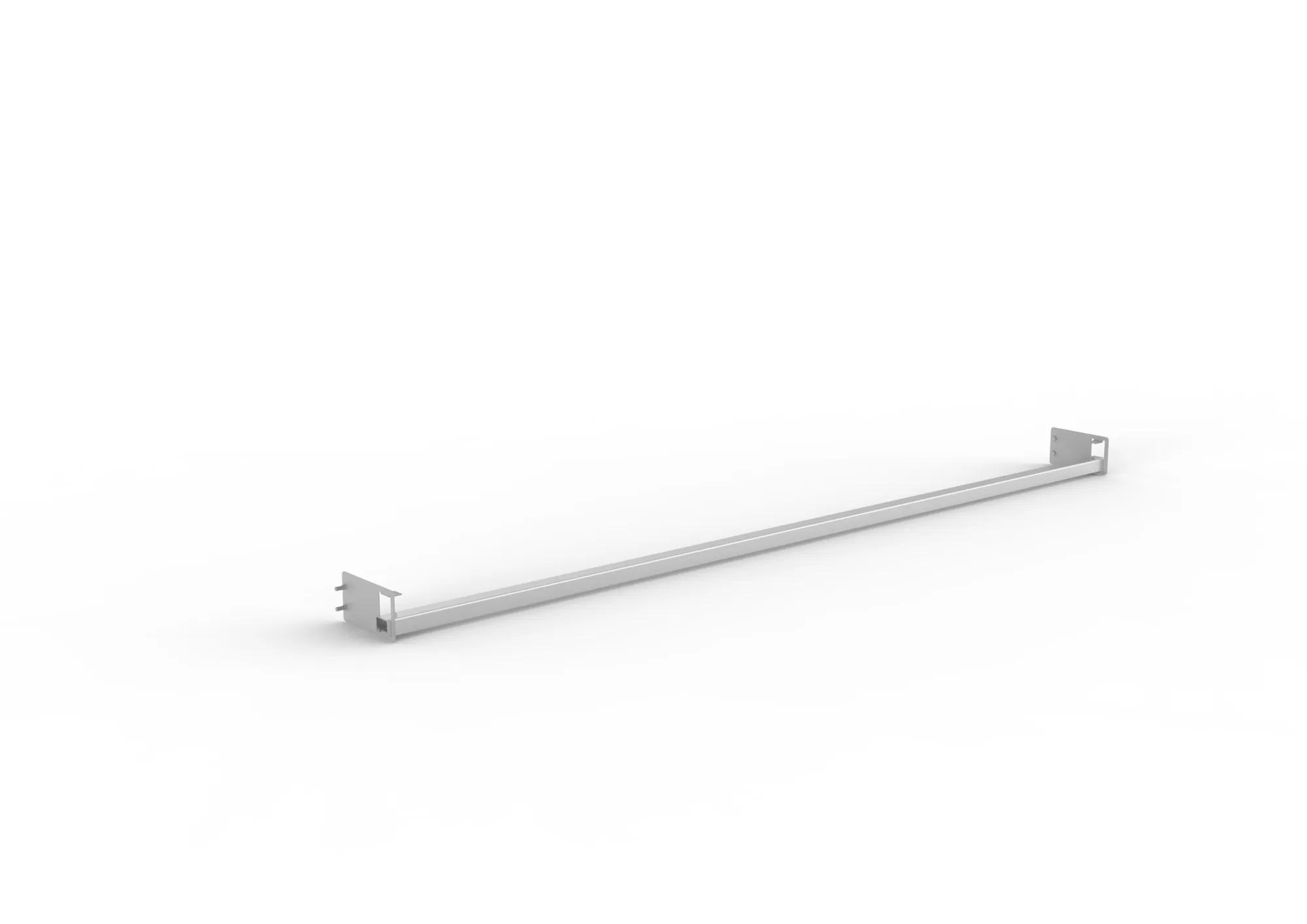 MULTIPAL S push-trough back stop light 2700 Pallet Overhang 75 Clear Distance 100 galv