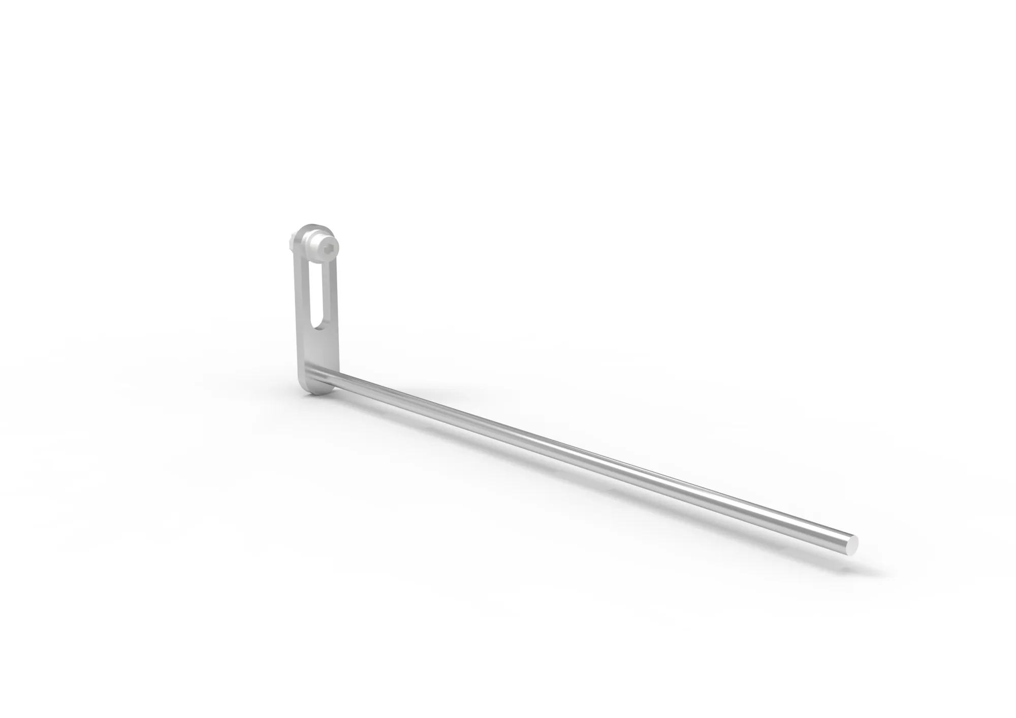 screwable panel hook l = 170 galv cpl. with screws