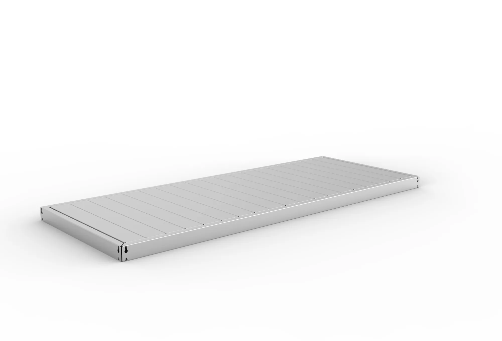 Speed-Rack extra metal inset panel 2000x800 pre-ga lvanised