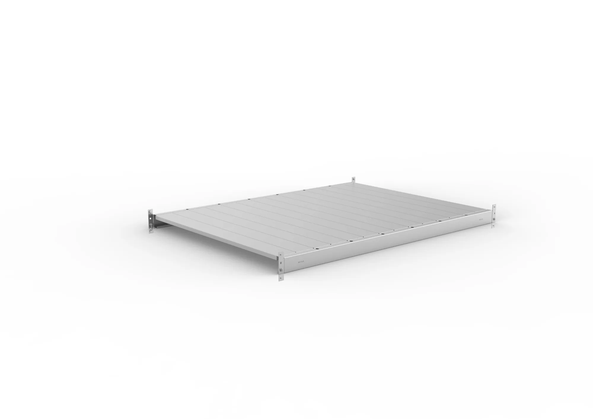 Mini-Rack extra level with steel panels 1400x1050 galv