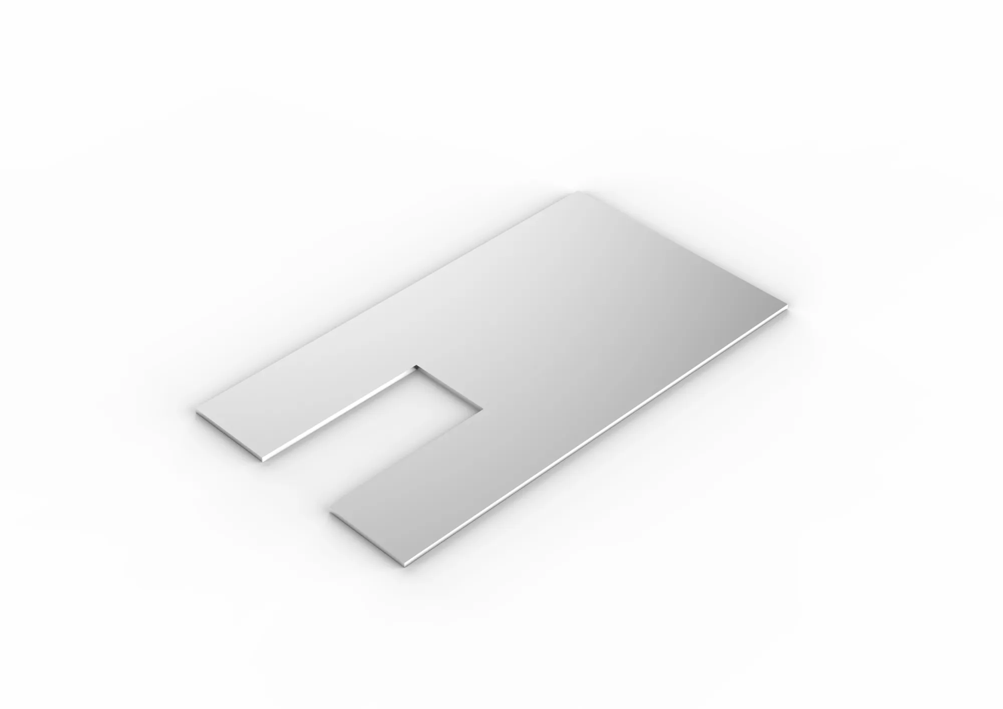 META MULTISTRONG H levelling plate for IPE160-IPE200, 90x1 mm, galv.