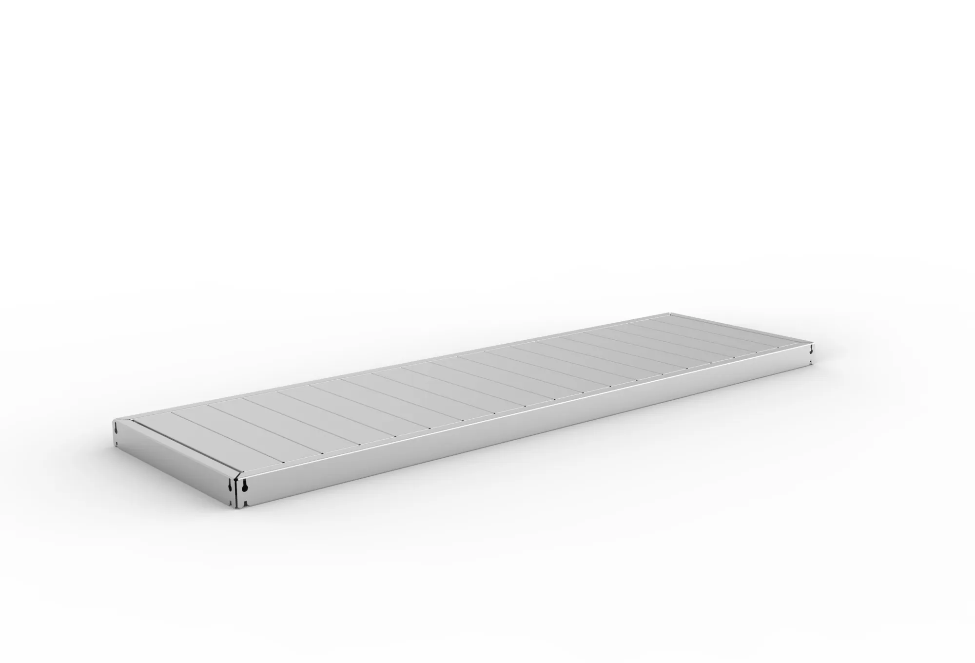 Speed-Rack extra metal inset panel 2000x600 pre-ga lvanised
